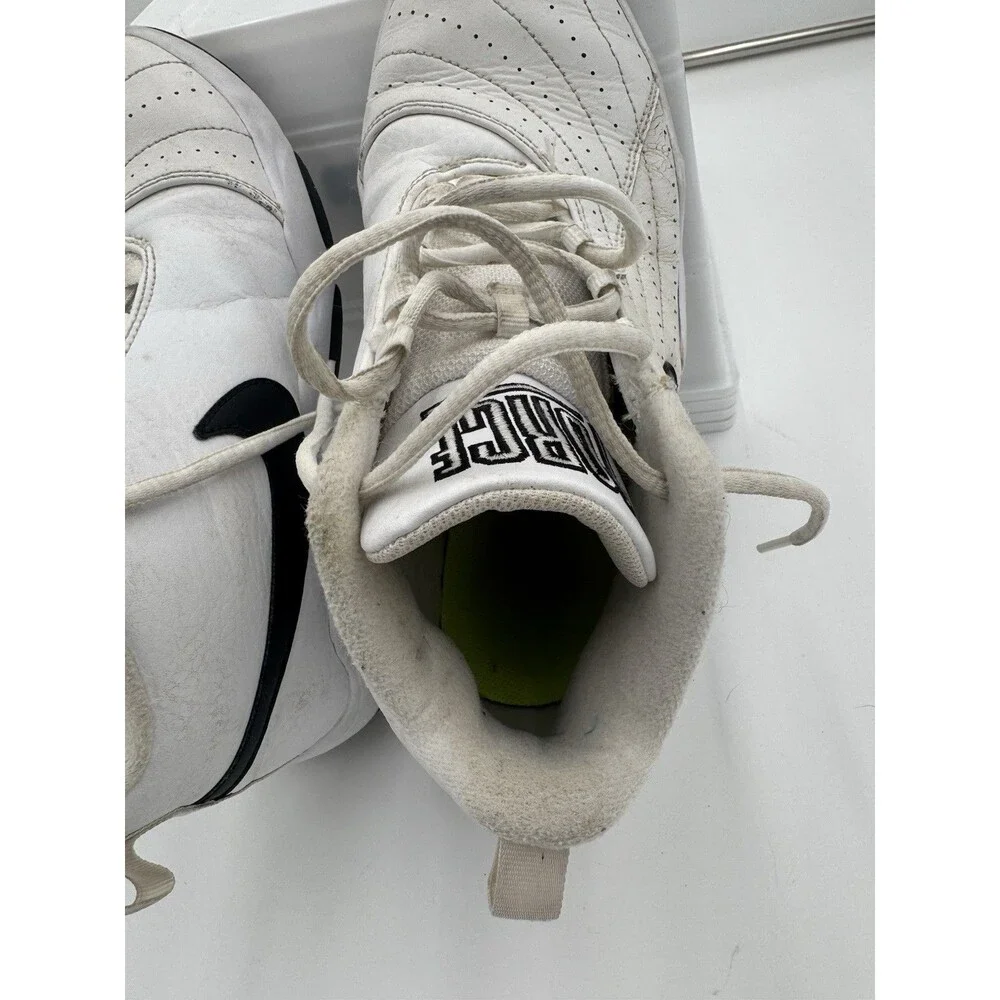 Nike Air Core Force Youth Shoes White Black AA2909-100 Size 5.5 Y Excellent Cond